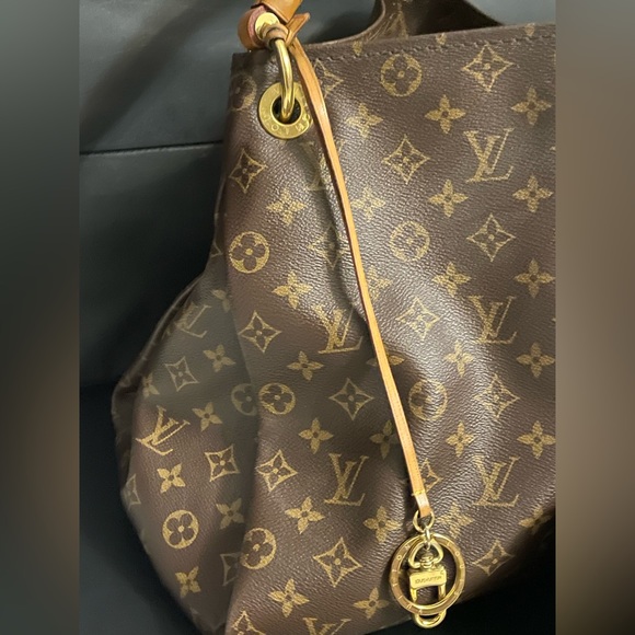 Authentic Louis Vuitton braided handle artsy MM boho bag monogram medium sized. - Picture 2 of 14